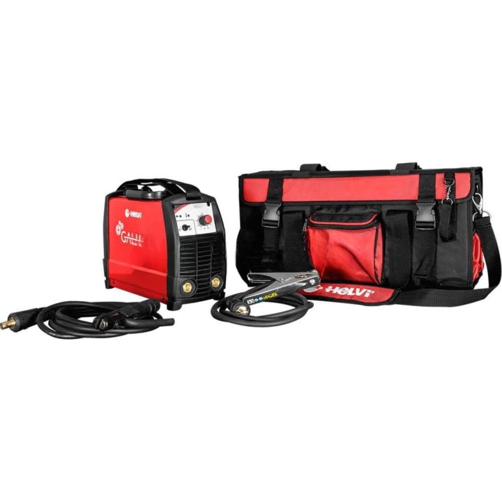 Helvi Galileo 219 hitsausinvertteri, MMA/TIG Lift, 200 A, laukku ja tarvikkeet