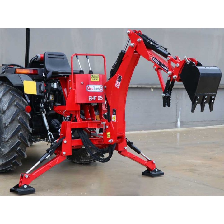 GeoTech Pro BHF 95 -kaivurilaite traktoriin, 95 cm