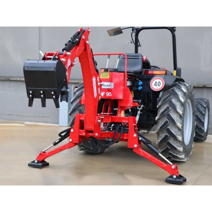 GeoTech Pro BHF 95 -kaivurilaite traktoriin, 95 cm