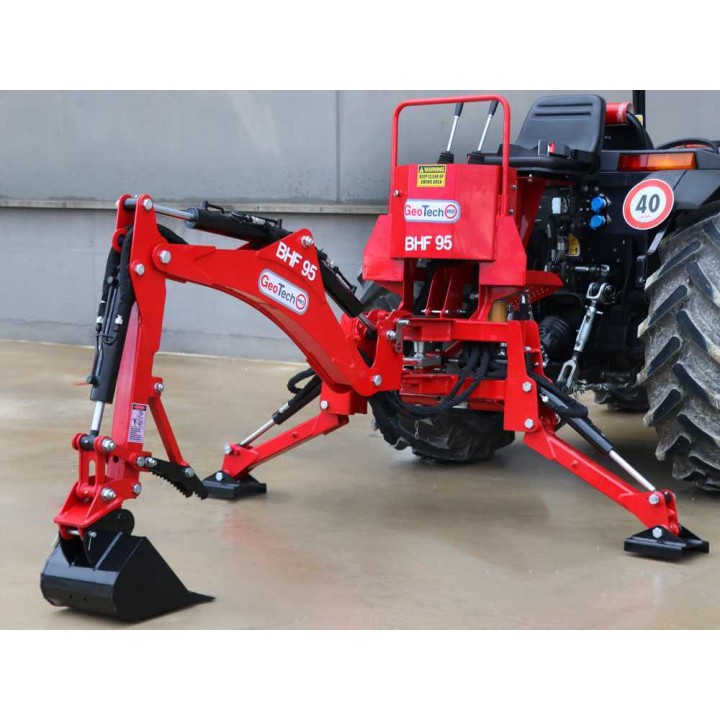 GeoTech Pro BHF 95 -kaivurilaite traktoriin, 95 cm