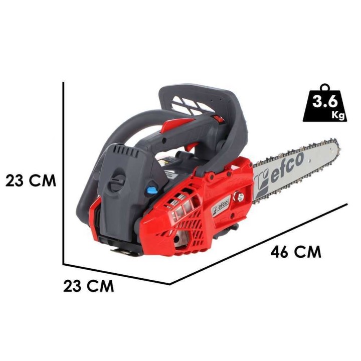 Efco MTTH 2400 karsintamoottorisaha, 25 cm carving-laippa