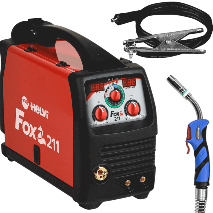 Helvi Fox 211 Digital moniprosessihitsauskone MIG MAG MMA ja TIG 5 200 A