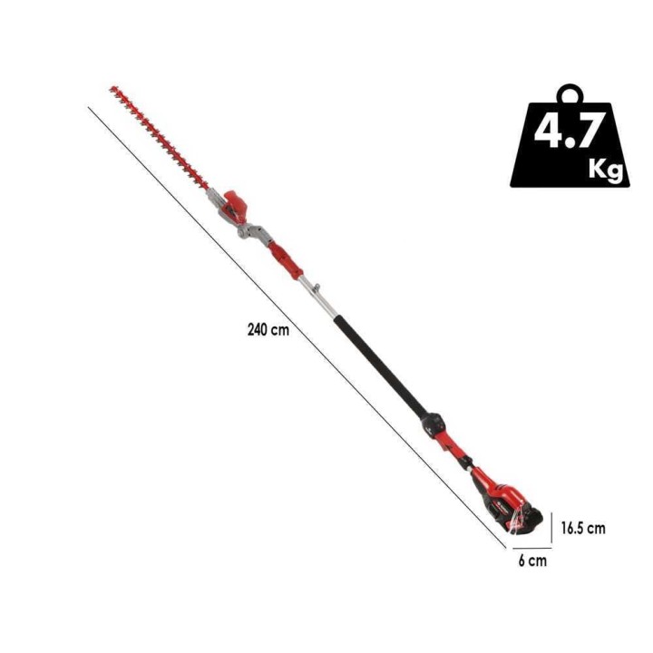 Blue Bird PHT 22-52 akkukäyttöinen pensasleikkuri, 21 V 5 Ah, 52 cm