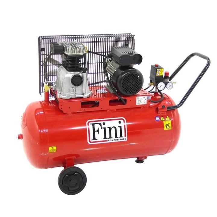 Fini Advanced MK 102N 90 2M hihnavetoinen kompressori 2 HP 90 l 230 V