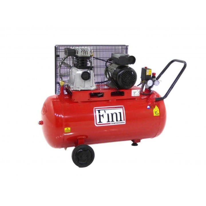 Fini Advanced MK 102N-90-2M hihnavetoinen kompressori, 2 HP, 90 l, 230 V