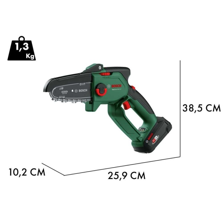 Bosch EasyChain 18V-15-7 akkukäyttöinen oksasaha, 18 V, 15 cm