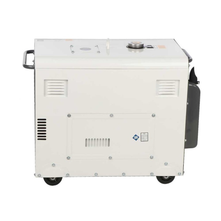 Hyundai HP7500LN-3 dieselgeneraattori, FullPower 5,5 kW, AVR, sähkökäynnistys
