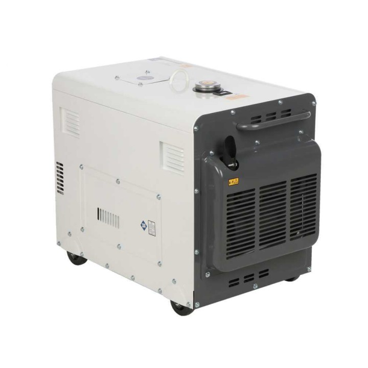 Hyundai HP7500LN-3 dieselgeneraattori, FullPower 5,5 kW, AVR, sähkökäynnistys