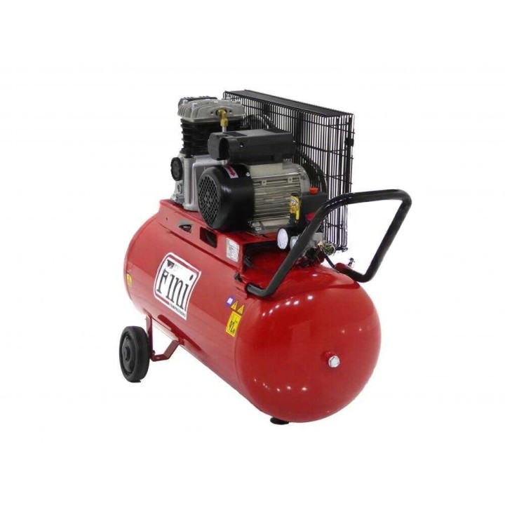 Fini Advanced MK 102N-90-2M hihnavetoinen kompressori, 2 HP, 90 l, 230 V