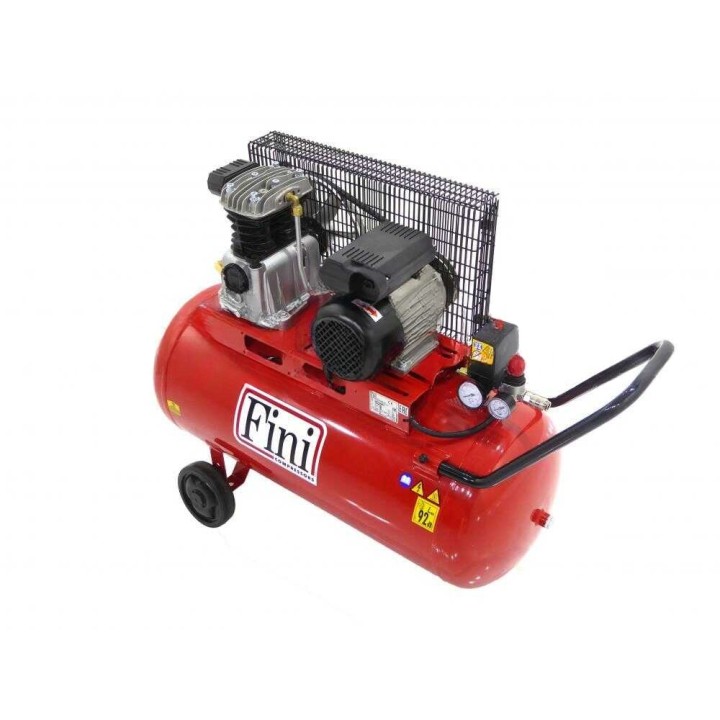 Fini Advanced MK 102N-90-2M hihnavetoinen kompressori, 2 HP, 90 l, 230 V