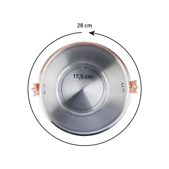 Ardes AR2481 POLENTINOX sähköinen pata polentalle, 3,5 l, 15 W, 230 V