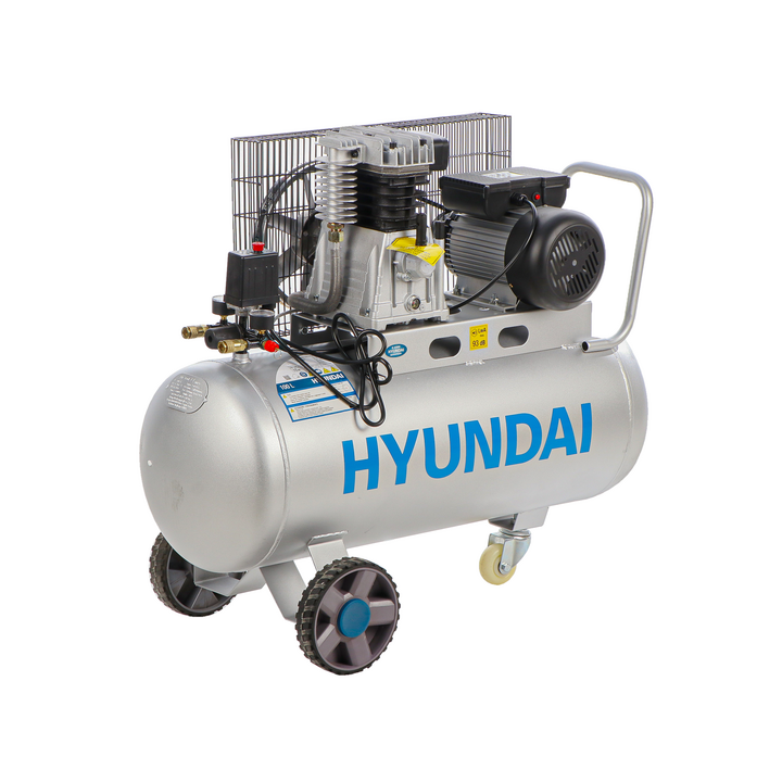 Hyundai MB2065 100L hihnavetoinen kompressori 3 HP 100 l 8 bar