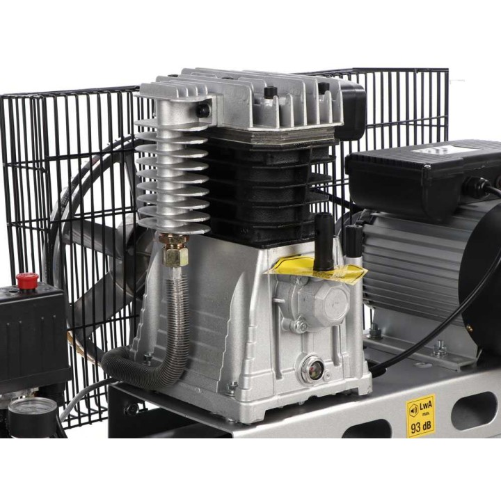 Hyundai MB2065/100L hihnavetoinen kompressori, 3 HP, 100 l, 8 bar