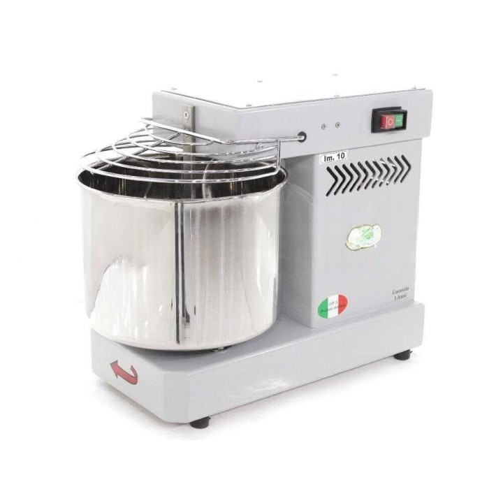 Famag IM 10/230 1 Velocità Silver -spiraalitaikinakone, 10 kg