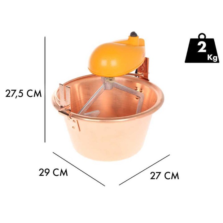 Ardes AR2460 sähköinen kuparipata, 2,5 l, 15 W, 230 V