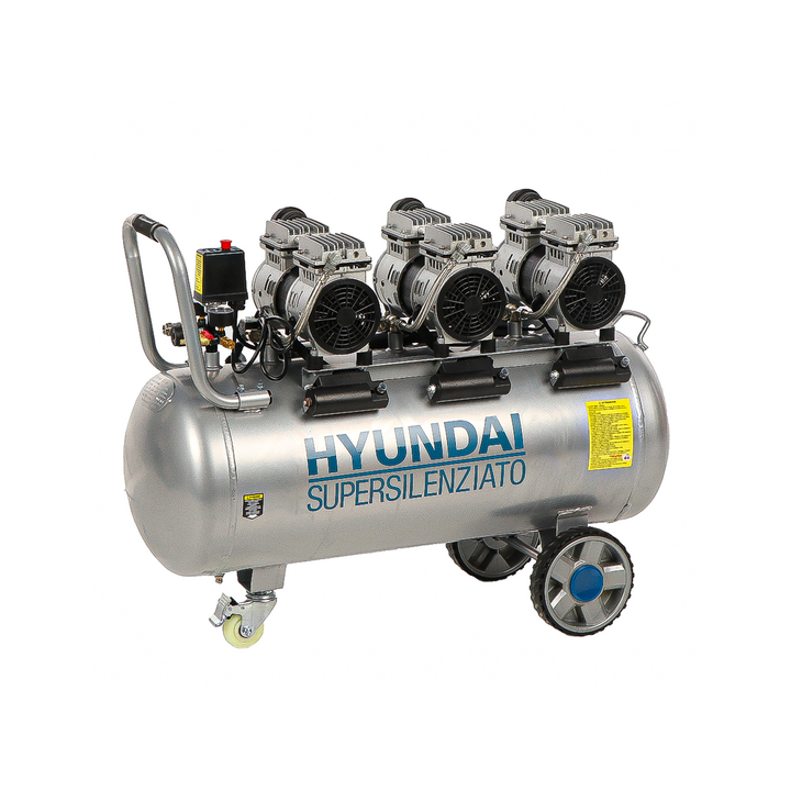 Hyundai 3X4J 750 100L öljytön sähkökompressori 100 l 8 bar