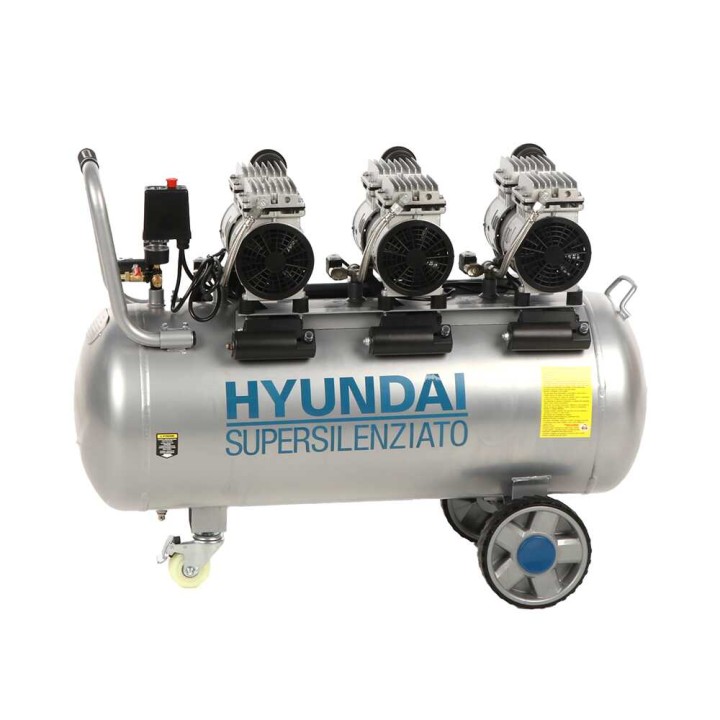 Hyundai 3X4J-750-100L öljytön sähkökompressori 100 l, 8 bar