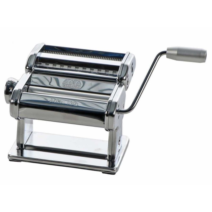 Marcato Atlas 150 Design käsikäyttöinen pastakone, ruostumaton teräs, 150 mm