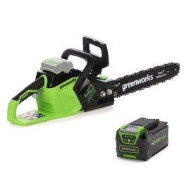 Greenworks GD40CS15K4 akkumoottorisaha 40 V 4 Ah 35 cm