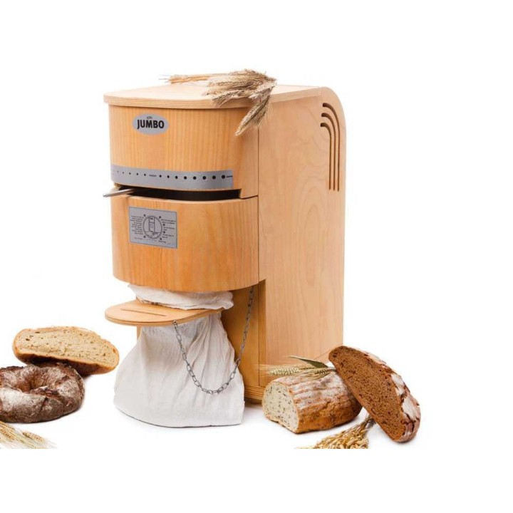 JUMBO-jauhomylly viljalle ja maissille, 750 W, 350 g/min