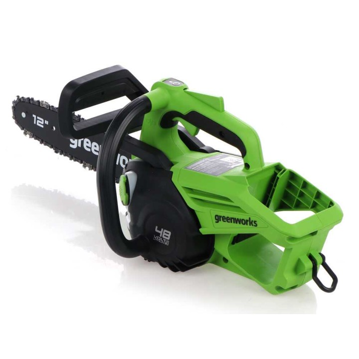 Greenworks GD48TCS akkumoottorisaha, 48 V, 30 cm, ilman akkua ja laturia