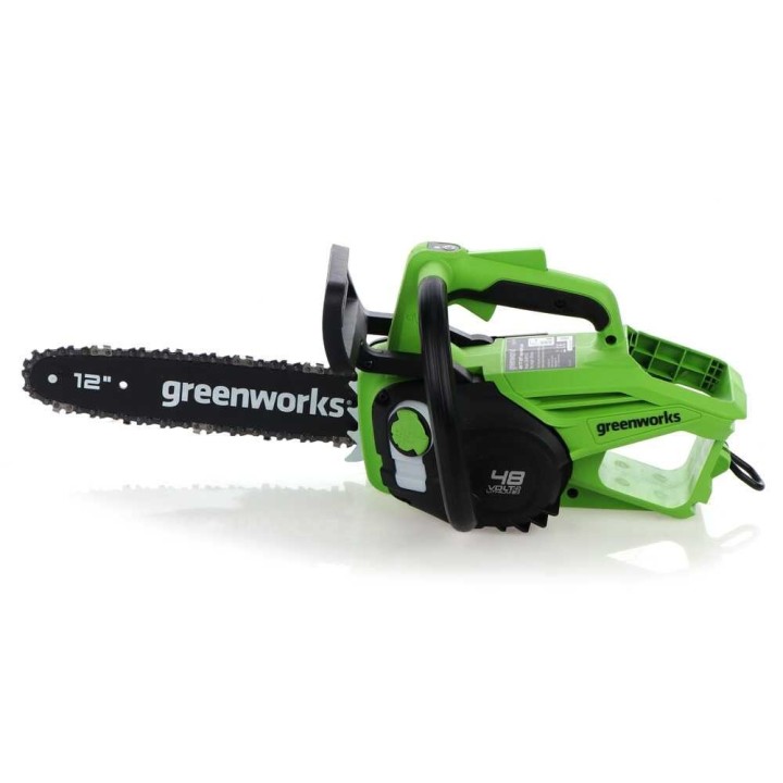 Greenworks GD48TCS akkumoottorisaha, 48 V, 30 cm, ilman akkua ja laturia