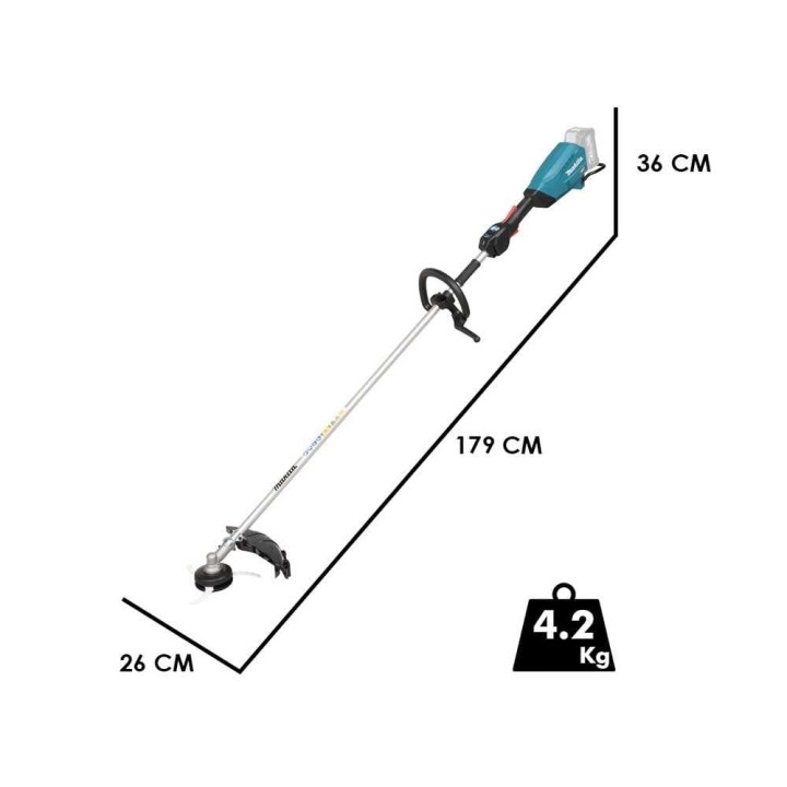 Makita UR017GZ akkurästi, 40 V, ilman akkua ja laturia