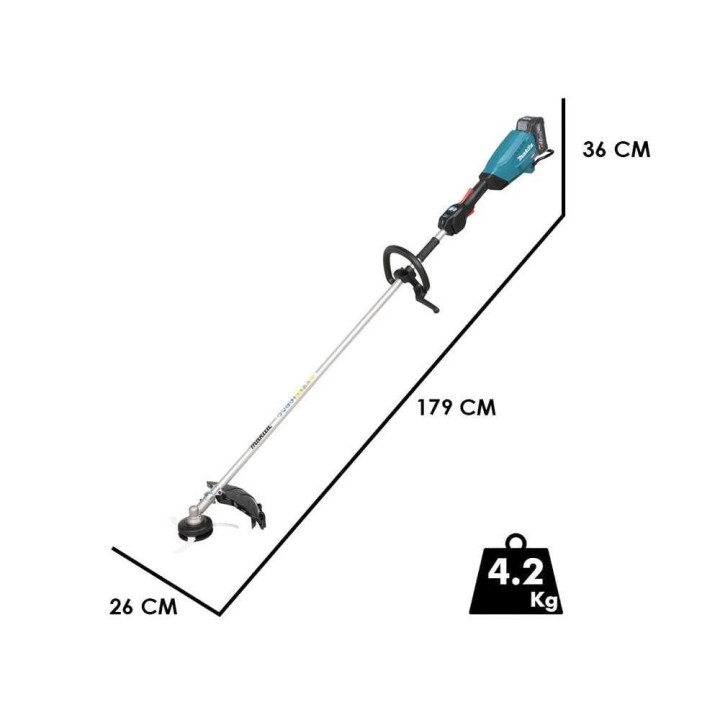 Makita UR017GZ akkuraivaussaha, 40 V, 4 Ah, 35 cm