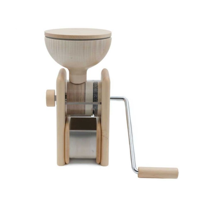 Komo HAND MILL käsikäyttöinen kivimylly, massiivivaahtera, 50 g/min