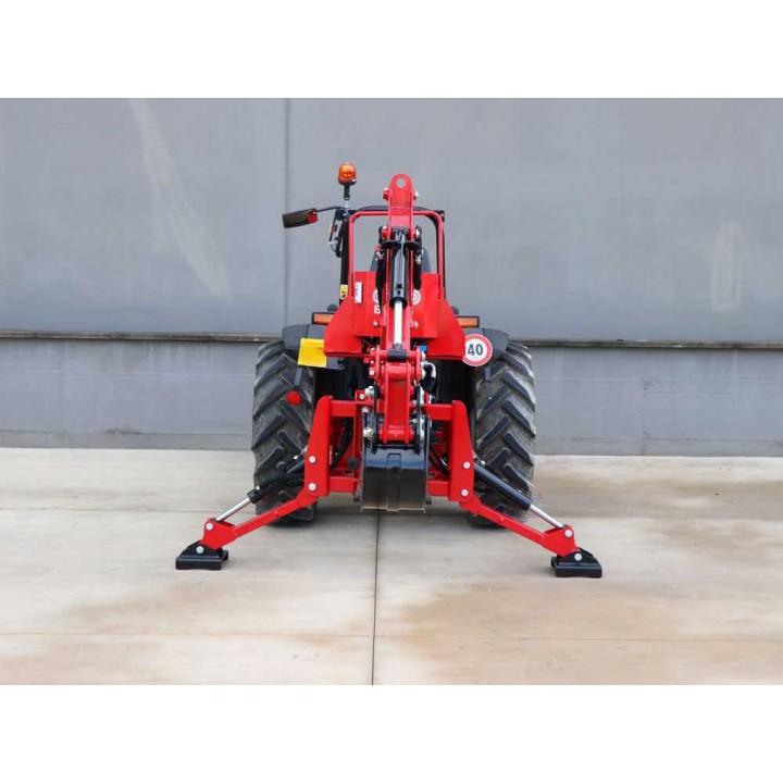 GeoTech Pro BHF 195 kaivurilaite traktoriin, 30–45 HP, teräs, 30 cm, 1 100 kg