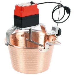 NuovaFac Cuoca Automatica sähköinen kuparipata 9 l 24 W induktio