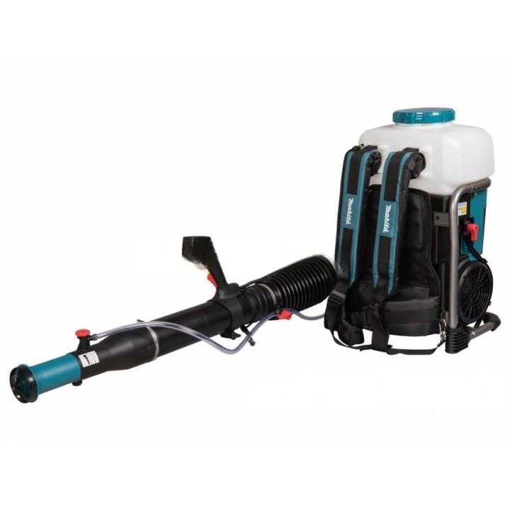Makita PM001GL202 akkukäyttöinen reppusumutin, 15 l, 40 V, 2 × 8 Ah
