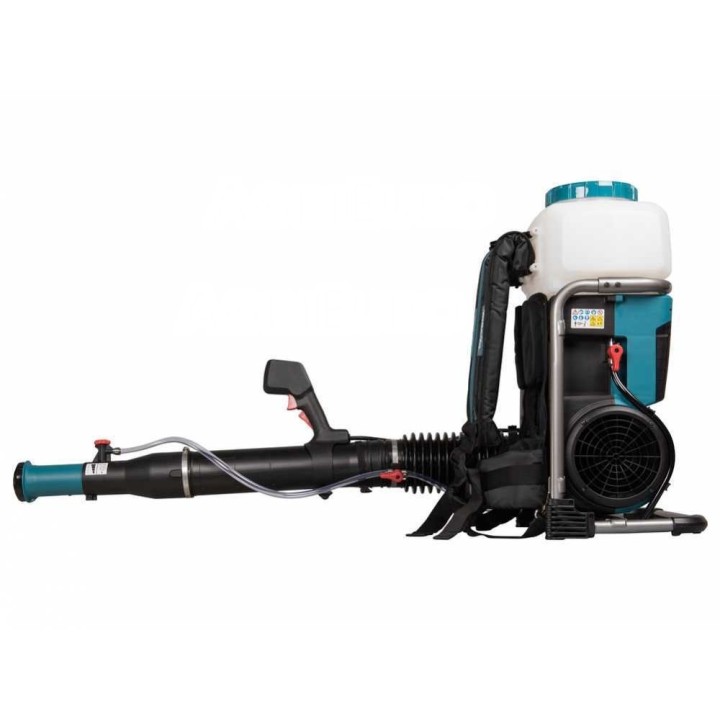 Makita PM001GL202 akkukäyttöinen reppusumutin, 15 l, 40 V, 2 × 8 Ah