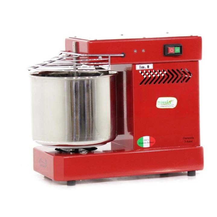 Famag IM 8/230 1 Velocità Rosso -spiraalitaikinakone, 8 kg, 230 V