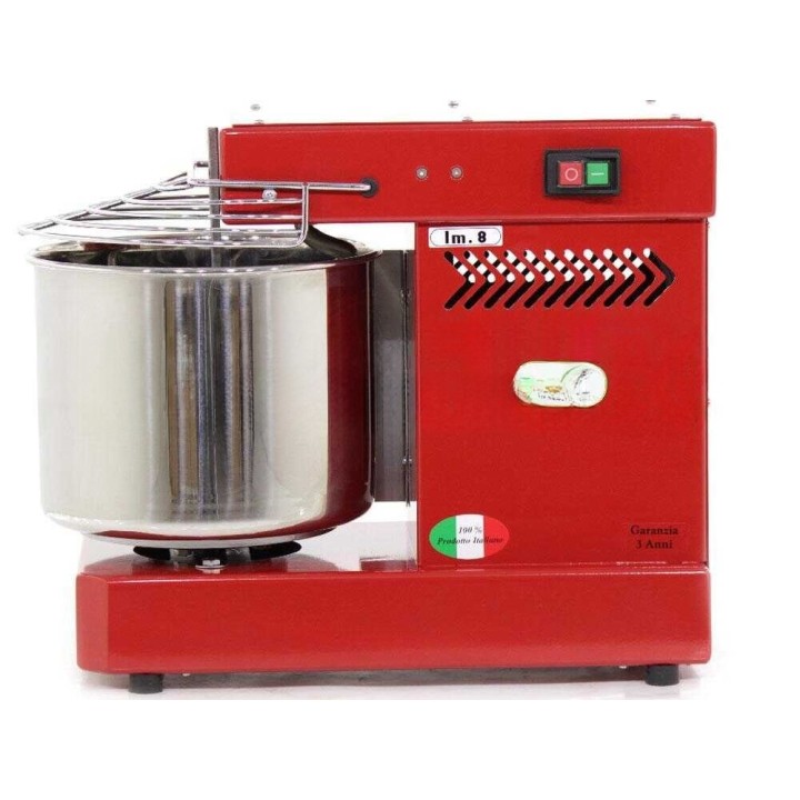 Famag IM 8/230 1 Velocità Rosso -spiraalitaikinakone, 8 kg, 230 V