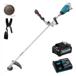 Makita UR016GZ akkuraivaussaha 40 V 4 Ah akku ja laturi