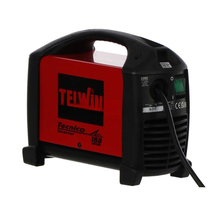 Telwin Tecnica 188 MPGE hitsausinvertteri, MMA/TIG, 10–150 A, 230 V
