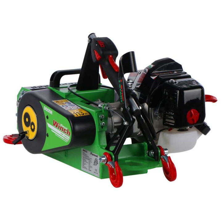 Docma VF150 Automatic metsävinssi, Solo HP50E-A, 2,58 HP, 80 m vaijeri
