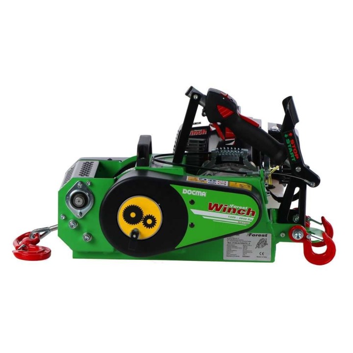 Docma VF150 Automatic metsävinssi, Solo HP50E-A, 2,58 HP, 80 m vaijeri