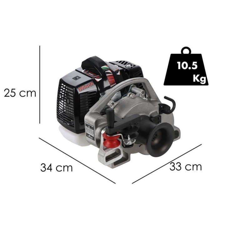 Docma VF80 BOLT -metsävinssi Solo HP50E-A -moottorilla, 100 m köysi