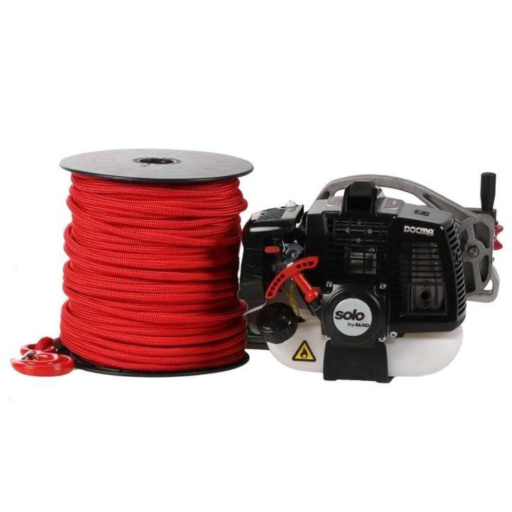 Docma VF80 BOLT -metsävinssi Solo HP50E-A -moottorilla, 100 m köysi