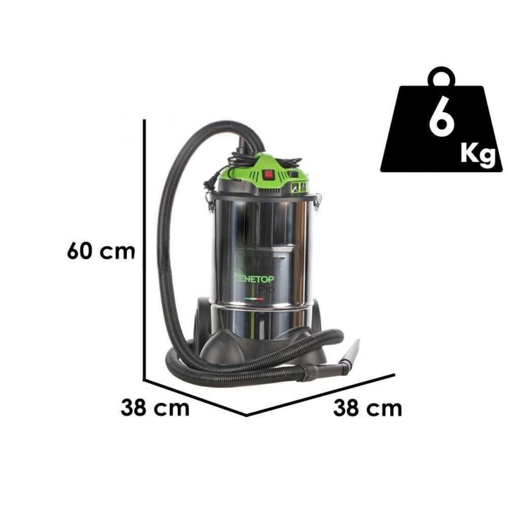 Ribimex Cenetop PRO tuhkaimuri ja puhallin, 1 200 W, 30 l