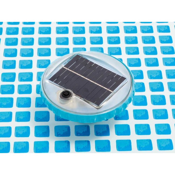 Intex aurinkokäyttöinen kelluva LED-allasvalo, valkoinen ja monivärinen valo