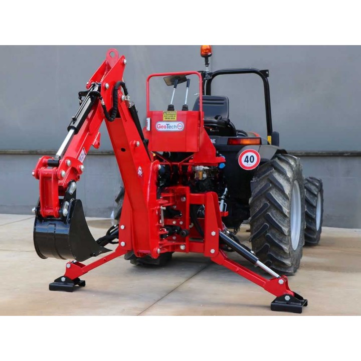 GeoTech Pro BHF 175 -kaivurilaite traktoriin, 175 cm, 30–45 HP, 30 cm kauha