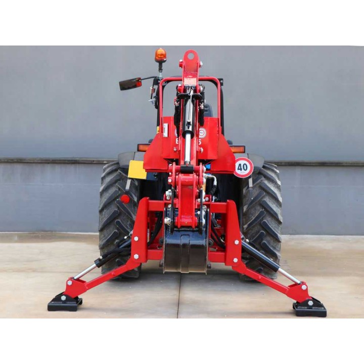 GeoTech Pro BHF 175 -kaivurilaite traktoriin, 175 cm, 30–45 HP, 30 cm kauha