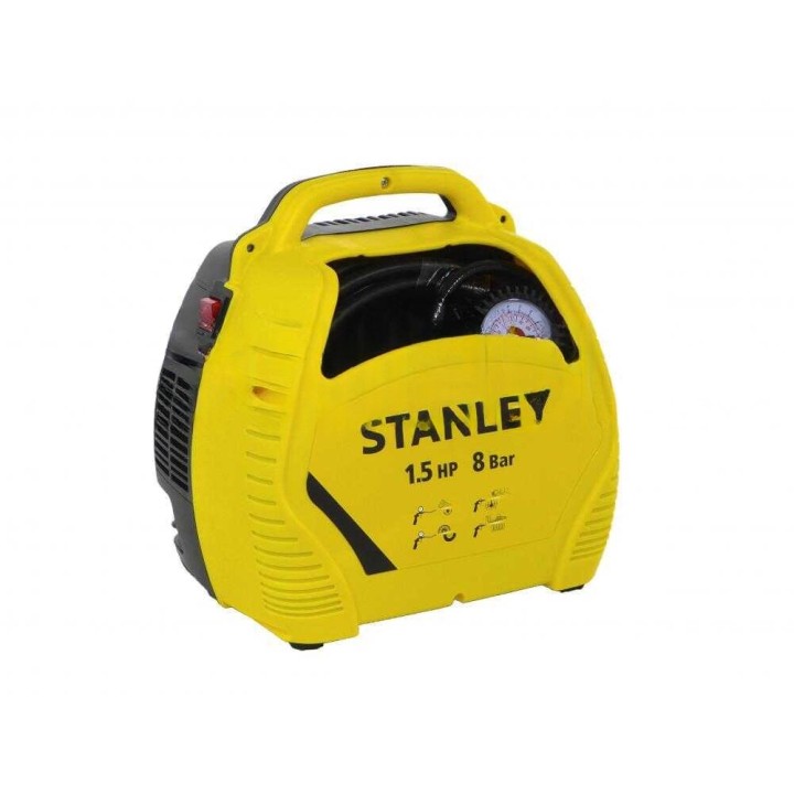 Stanley Air Kit kannettava sähkökompressori, 1,5 HP, 230 V, 8 bar