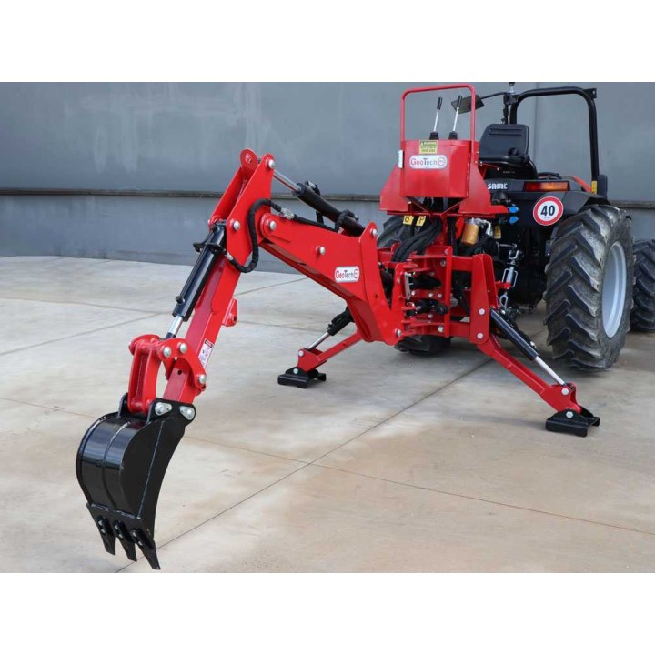 GeoTech Pro BHF 175 -kaivurilaite traktoriin, 175 cm, 30–45 HP, 30 cm kauha