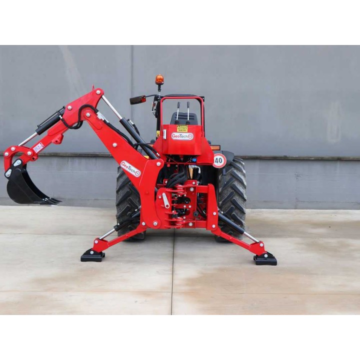 GeoTech Pro BHF 175 -kaivurilaite traktoriin, 175 cm, 30–45 HP, 30 cm kauha