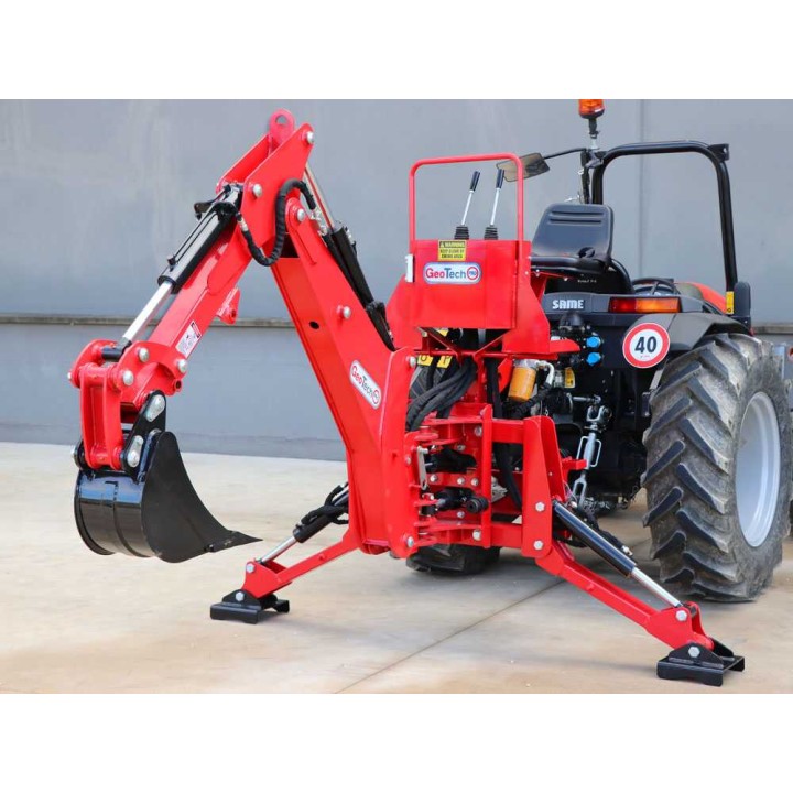 GeoTech Pro BHF 225 -kaivurilaite traktoriin, 225 cm, 40 cm kauha