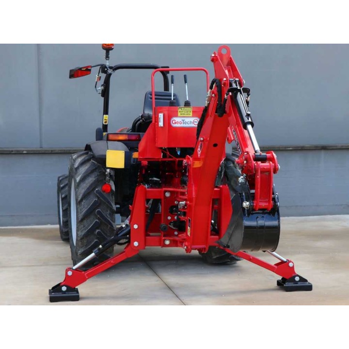 GeoTech Pro BHF 225 -kaivurilaite traktoriin, 225 cm, 40 cm kauha